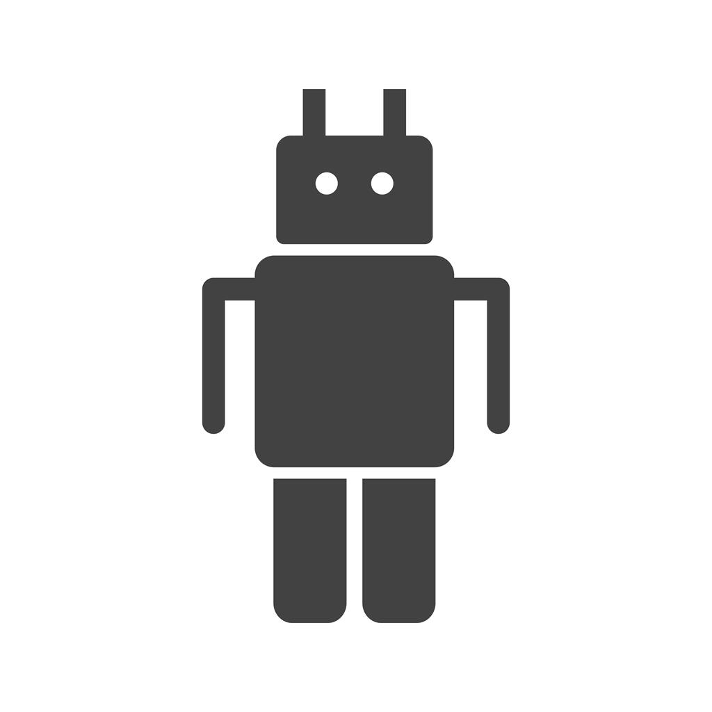 Robot I Glyph Icon