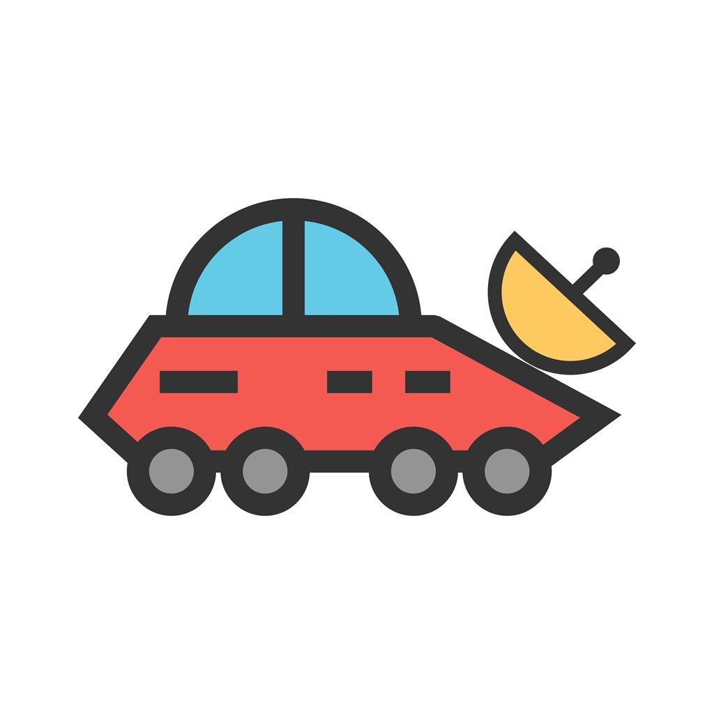 Vehicle Line Filled Icon