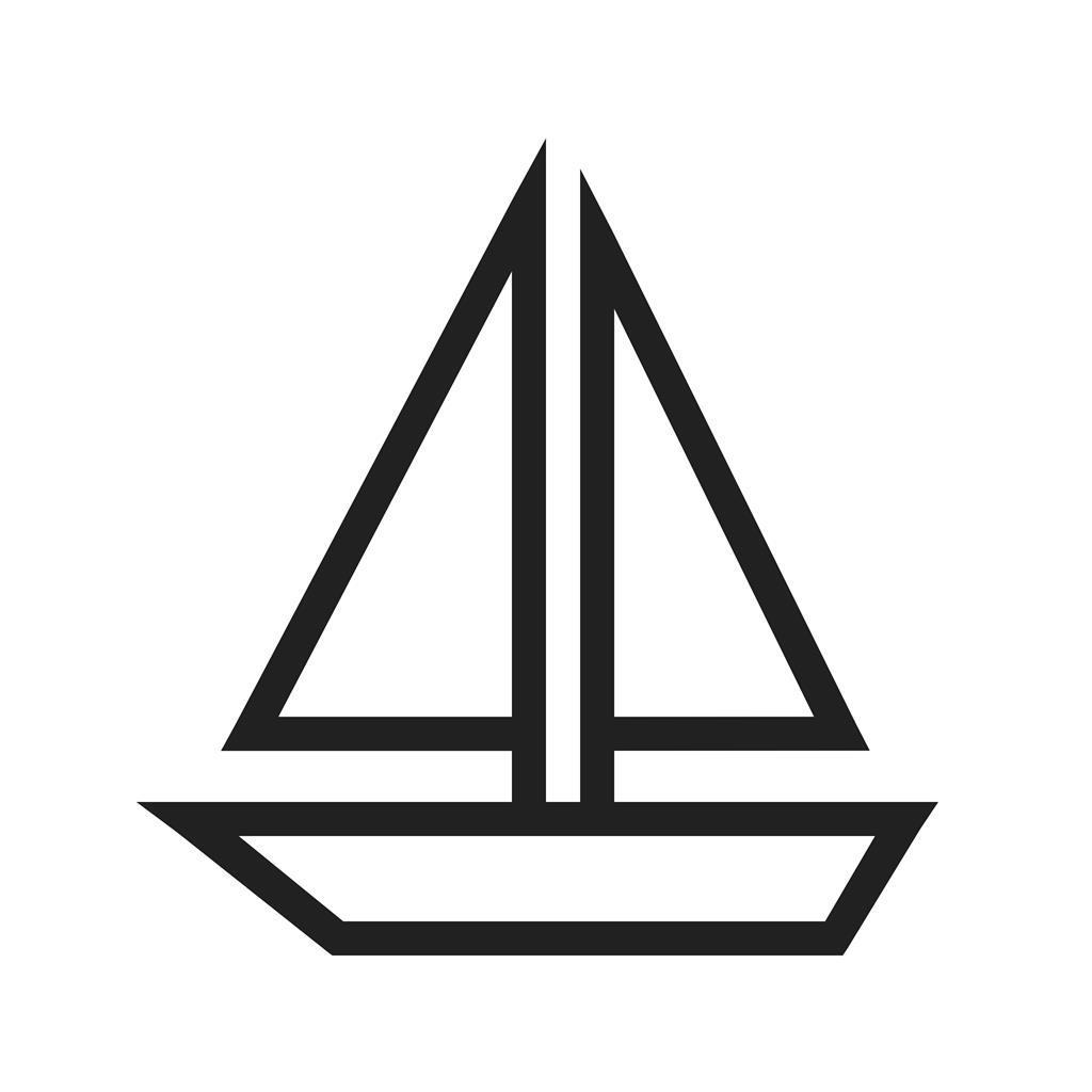 Ship Line Icon - IconBunny