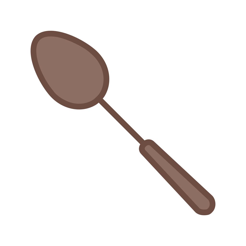 Spoon Flat Multicolor Icon - IconBunny