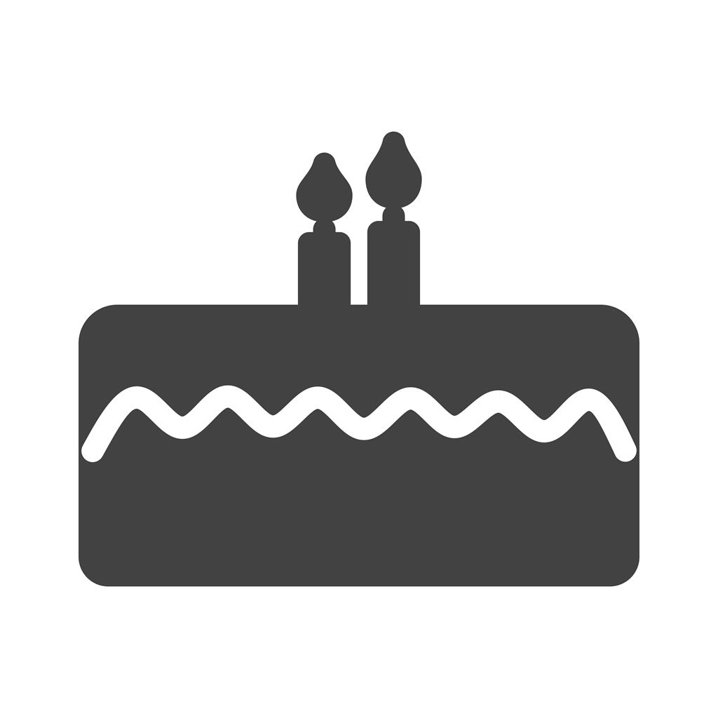 Cake Glyph Icon - IconBunny