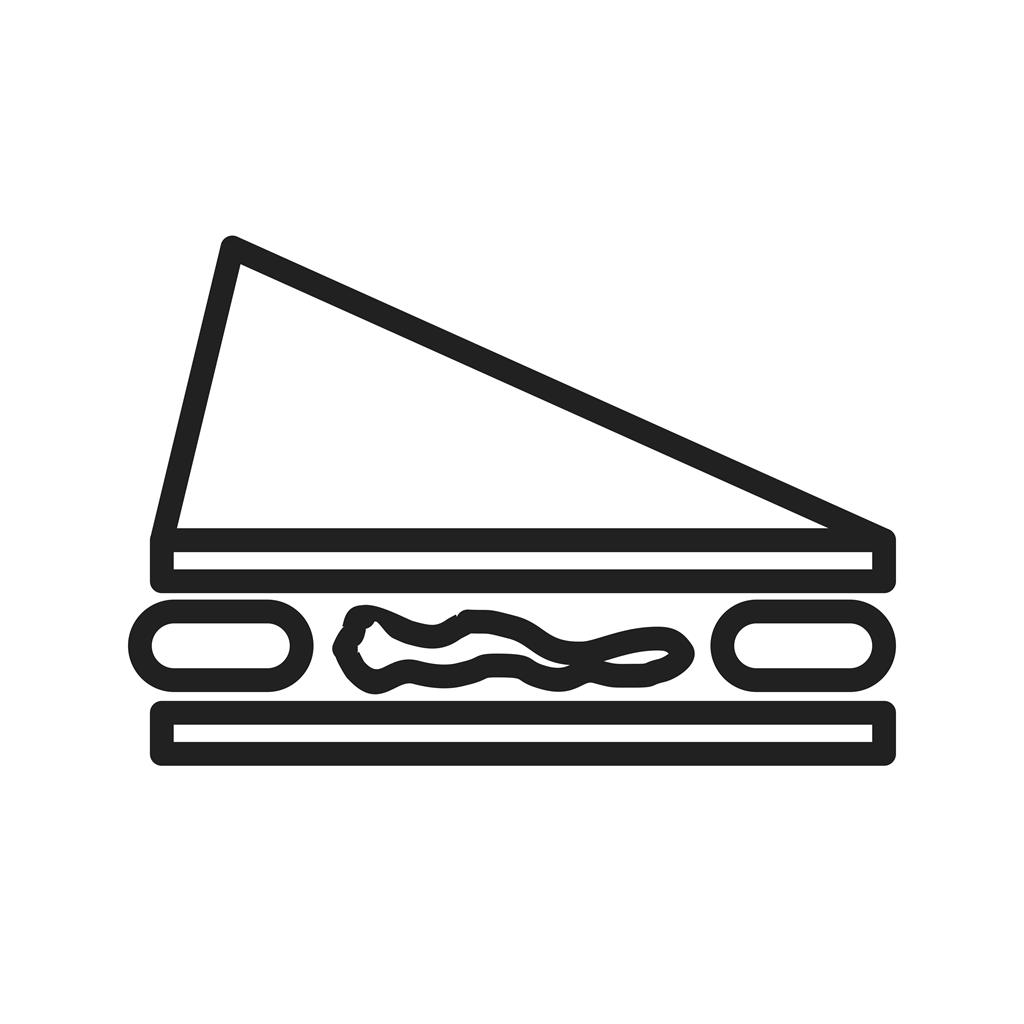 Sandwich Line Icon - IconBunny