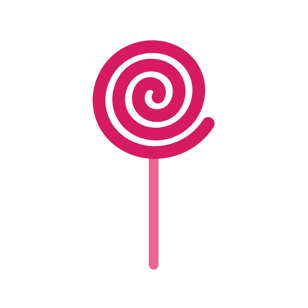 Candy Stick I Flat Multicolor Icon - IconBunny
