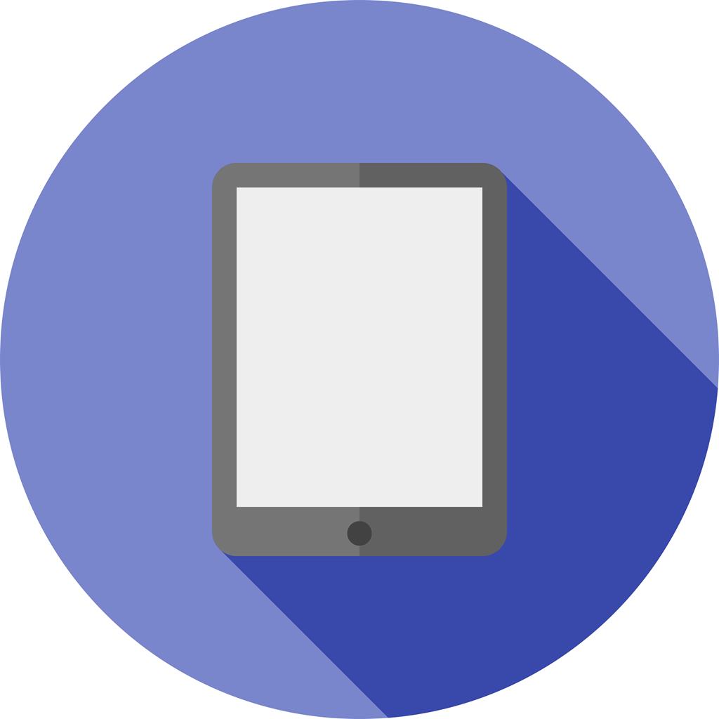 Tablets Flat Shadowed Icon - IconBunny