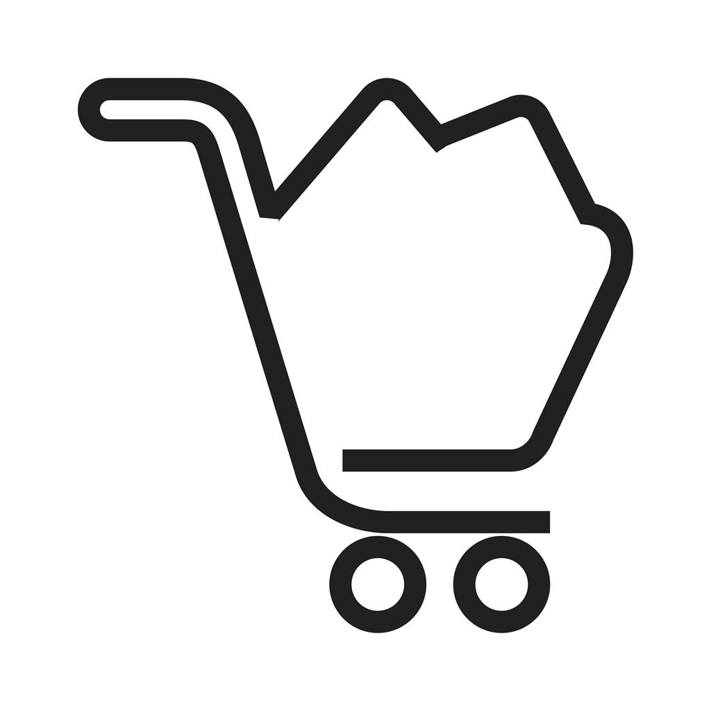 Sales Line Icon - IconBunny