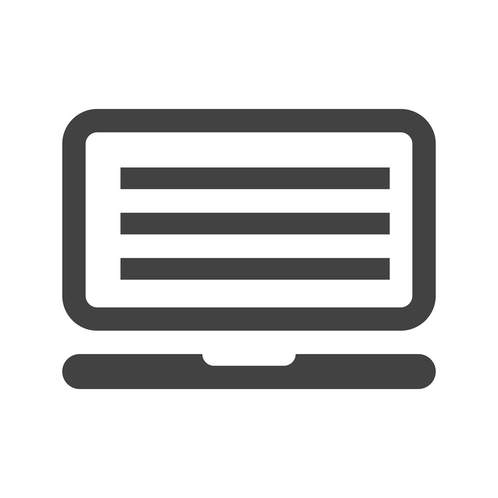 Dashboard Glyph Icon - IconBunny