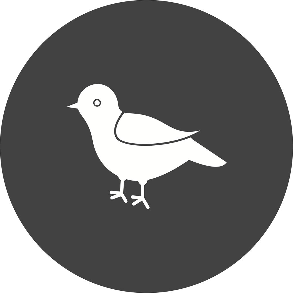 Bird Flat Round Icon - IconBunny