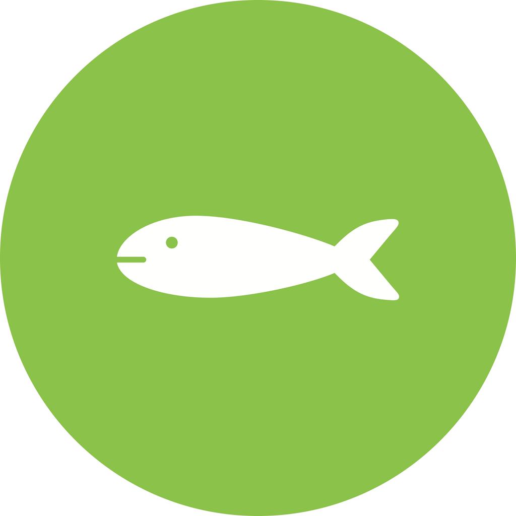 Fish Flat Round Icon - IconBunny