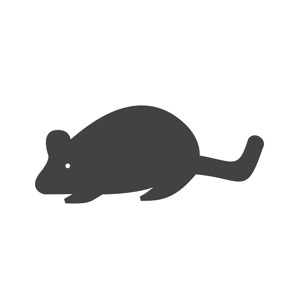 Mouse Glyph Icon - IconBunny