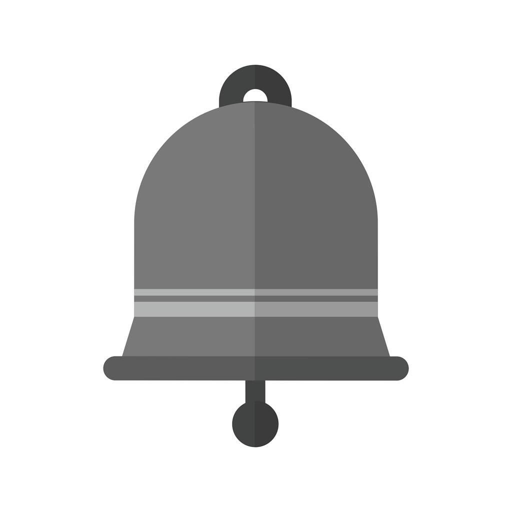 Bell II Greyscale Icon - IconBunny