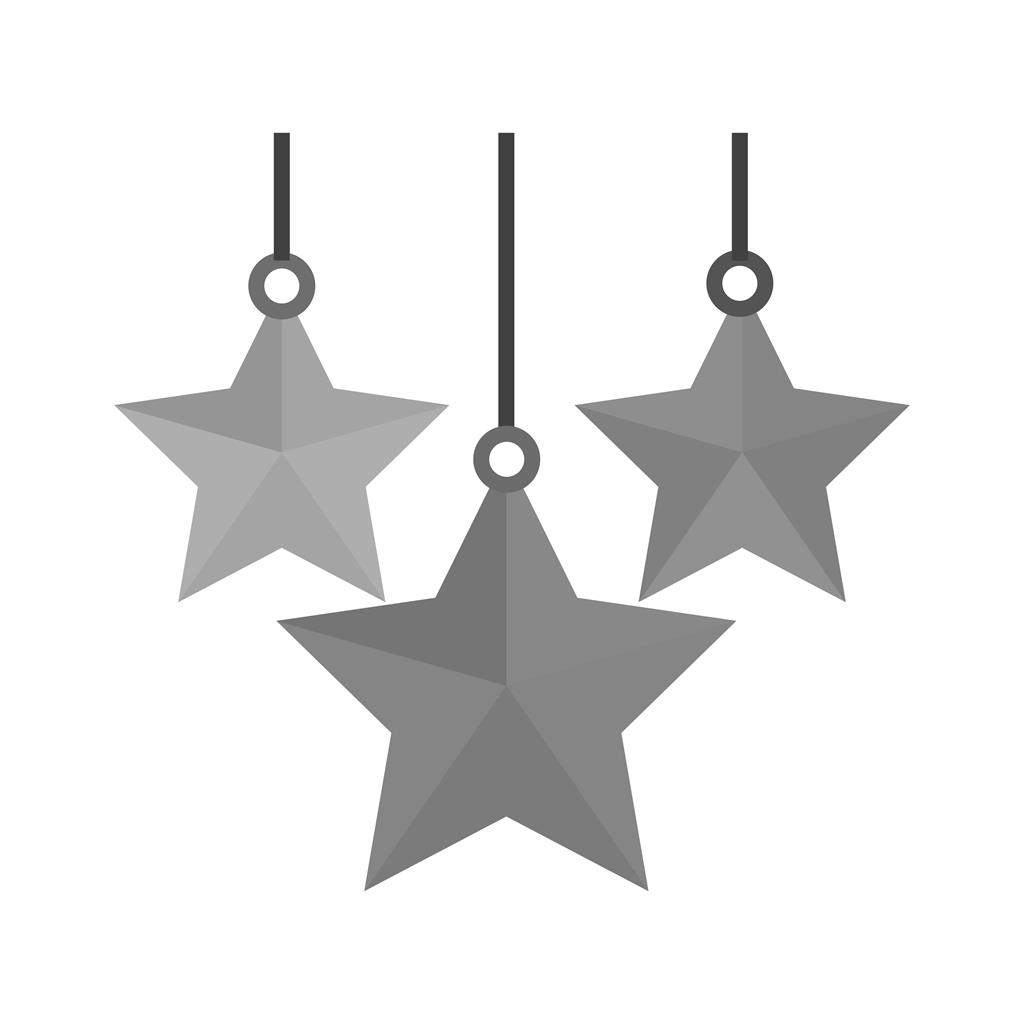 Stars Greyscale Icon - IconBunny