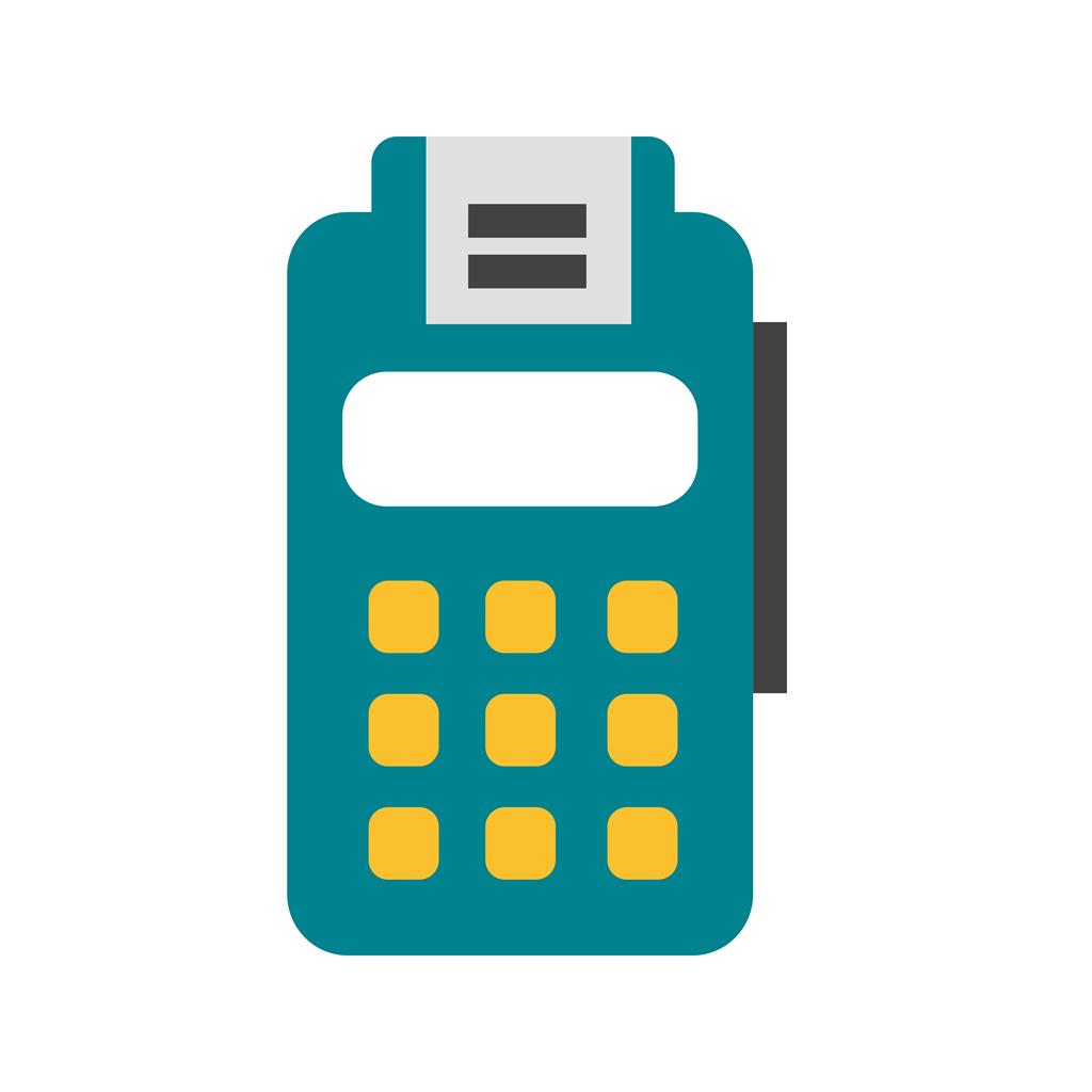 Free Utility Bill Payment Flat Multicolor Icon - IconBunny