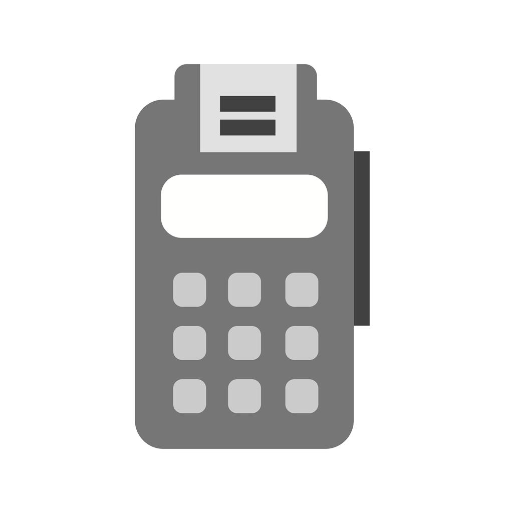Free Utility Bill Payment Greyscale Icon - IconBunny