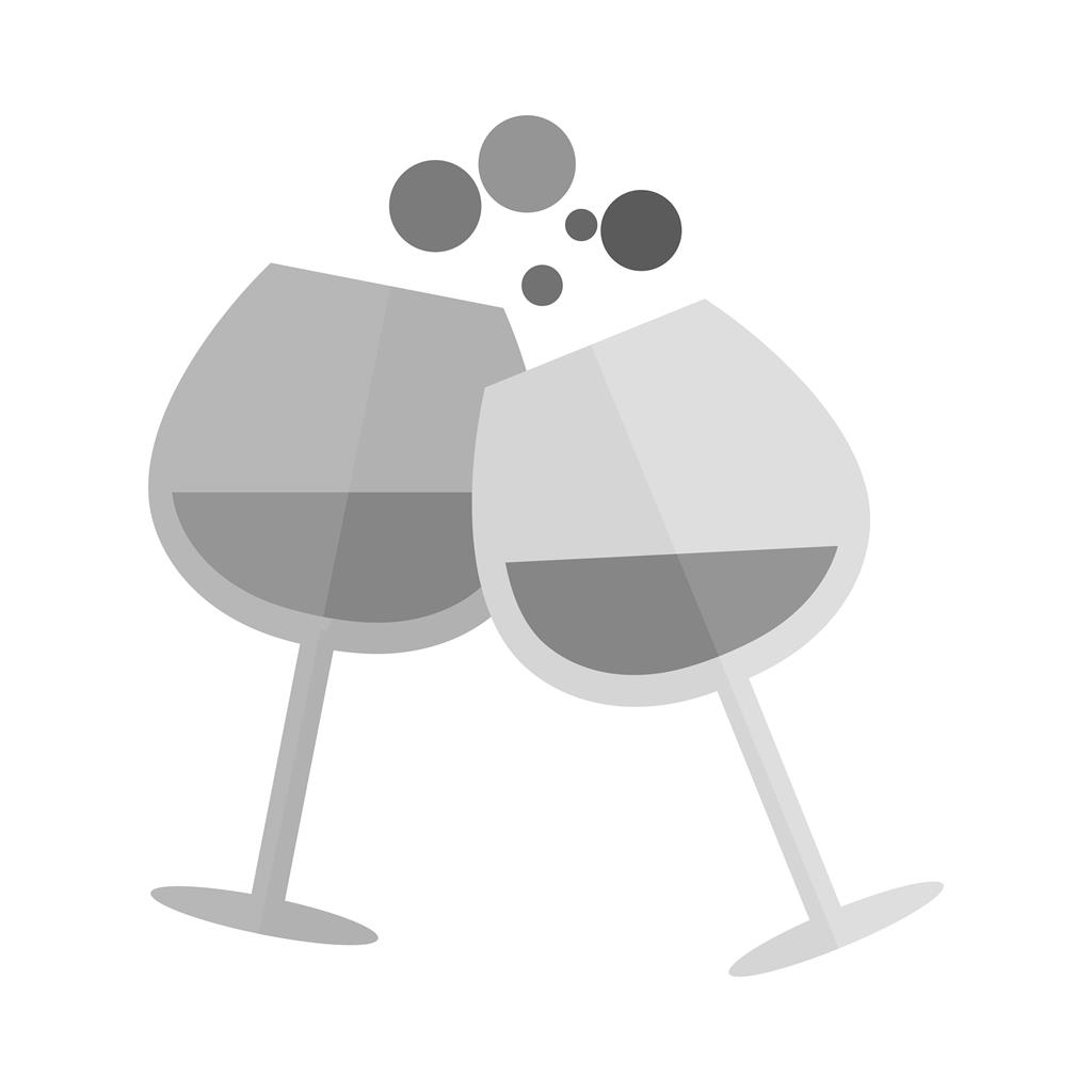 Drinks Greyscale Icon - IconBunny