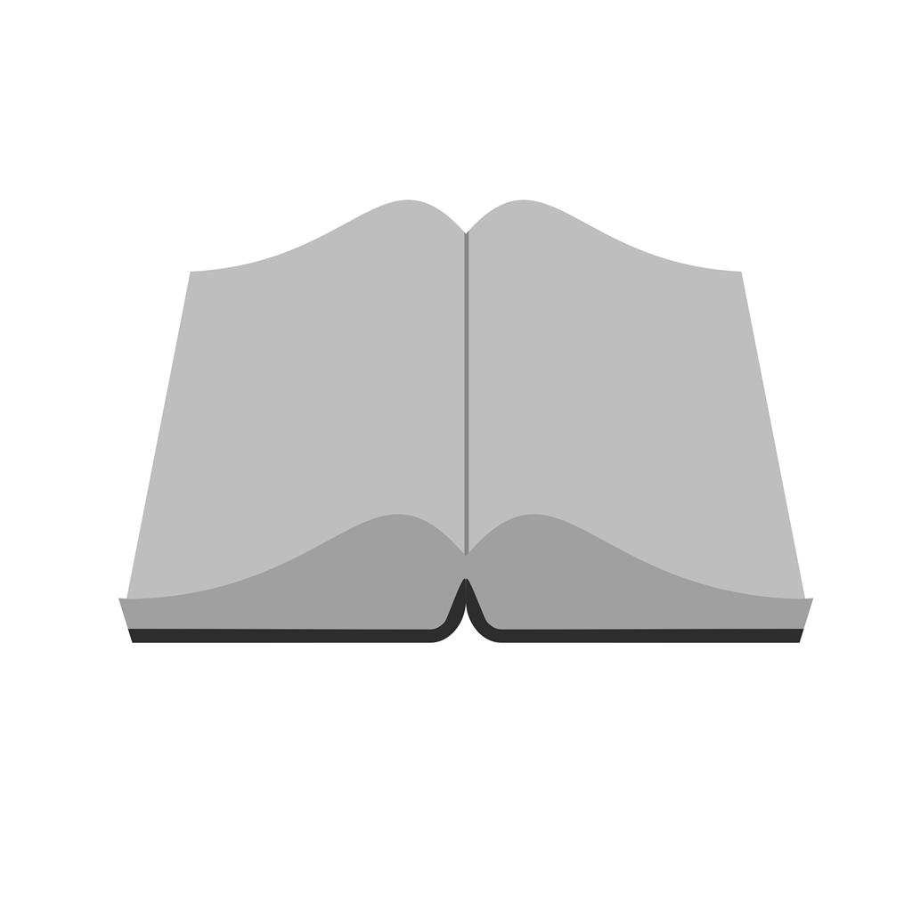 Book III Greyscale Icon - IconBunny