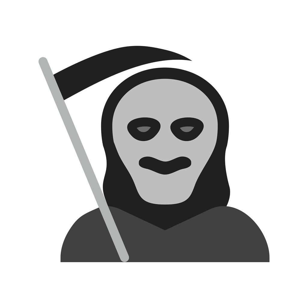 Death Greyscale Icon - IconBunny
