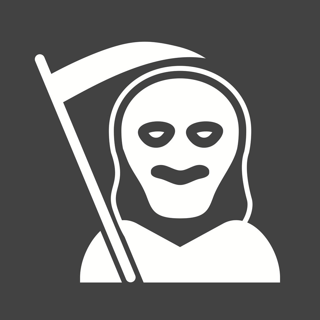 Death Glyph Inverted Icon - IconBunny