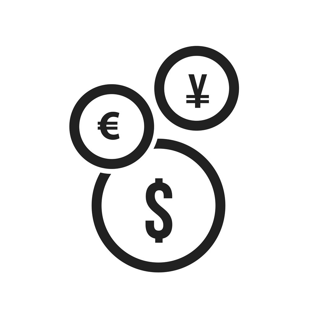 Currency Line Icon - IconBunny