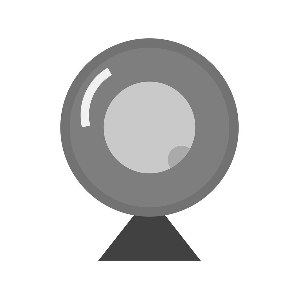 Webcam Greyscale Icon - IconBunny