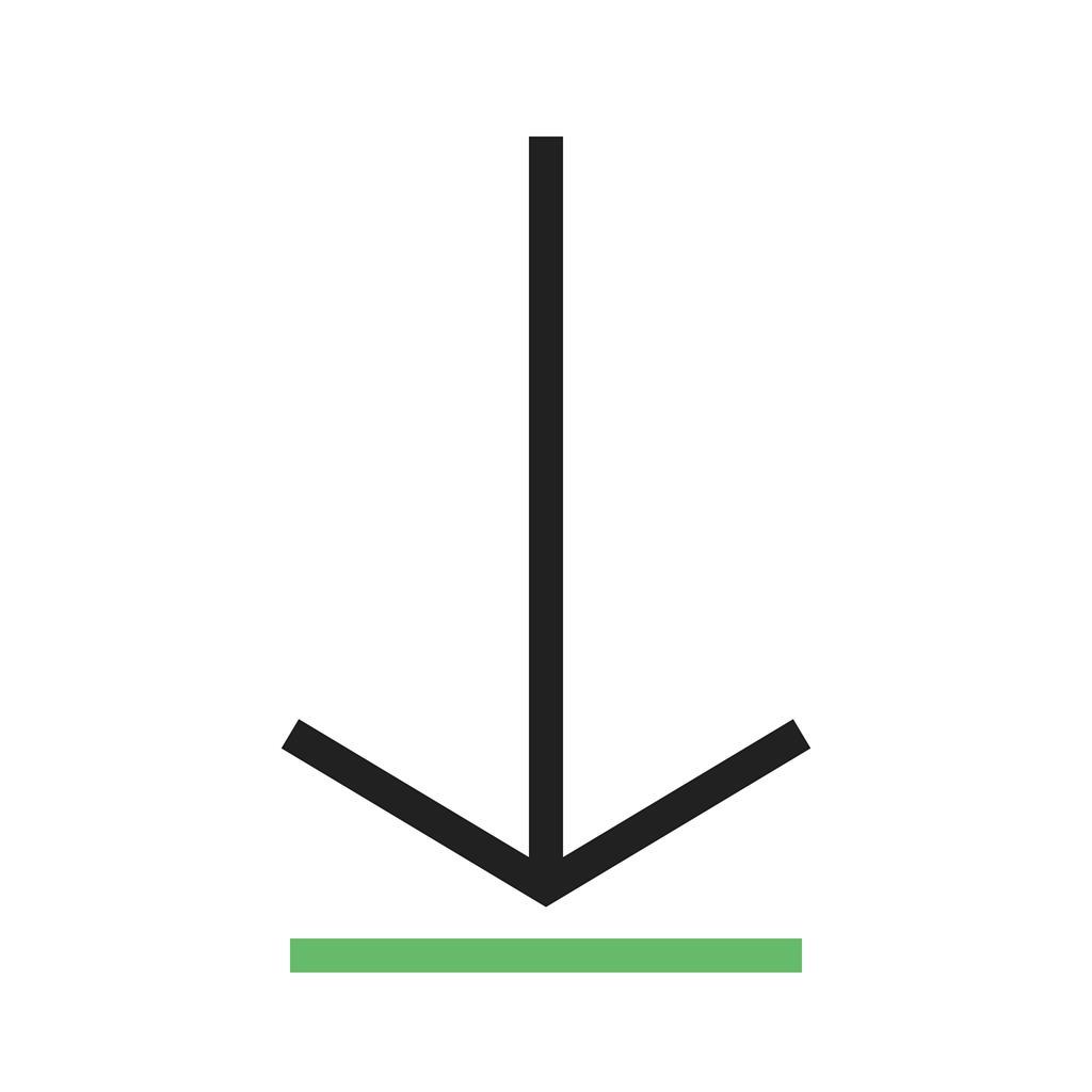 Download Line Green Black Icon - IconBunny