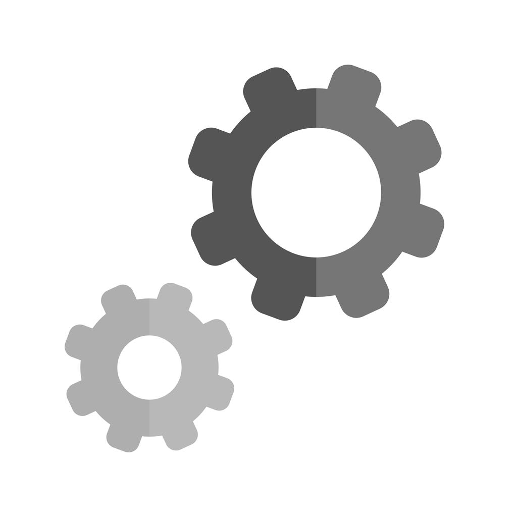 Configurations Greyscale Icon - IconBunny
