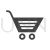 Shopping Cart II Glyph Icon - IconBunny