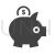 Savings Glyph Icon - IconBunny