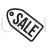 Sale tag Line Icon - IconBunny