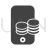 Mobile Banking Glyph Icon - IconBunny