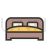 Bed Line Filled Icon - IconBunny