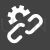 Link Building Glyph Inverted Icon - IconBunny