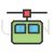 Arial Traffic Sign Line Filled Icon - IconBunny