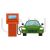 Petrol / Gas Pump Flat Multicolor Icon - IconBunny