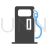 Petrol Pump Blue Black Icon - IconBunny