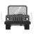 Jeep Greyscale Icon - IconBunny