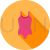 Swimming Vest Flat Shadowed Icon - IconBunny