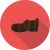 Men's Boots Flat Shadowed Icon - IconBunny
