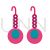 Earrings Flat Multicolor Icon - IconBunny