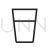 Water Glasses Line Icon - IconBunny