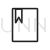 Bookmarked Document Line Icon - IconBunny