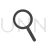 Search Glyph Icon - IconBunny