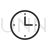 Clock Line Icon - IconBunny
