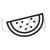 Watermeloon Line Icon - IconBunny