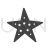 Starfish Glyph Icon - IconBunny