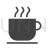 Tea Glyph Icon - IconBunny
