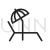 Sunbathing Chair Line Icon - IconBunny