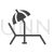 Sunbathing Chair Glyph Icon - IconBunny