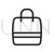 Handbag Line Icon - IconBunny
