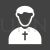 Priest Glyph Inverted Icon - IconBunny