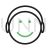 Music Player Line Green Black Icon - IconBunny